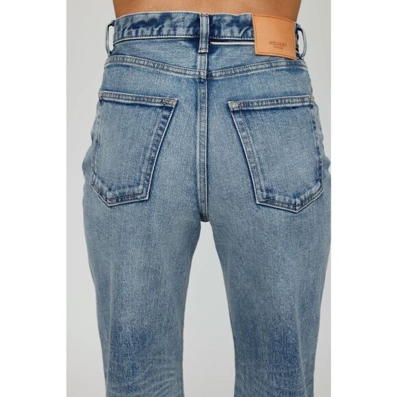 Moussy Vintage WOODHAVEN WIDE STRAIGHT Jeans blue 28” - Picture 6 of 11